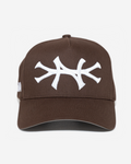NEW YoRK HAT GREY BRIM (BRoWN)
