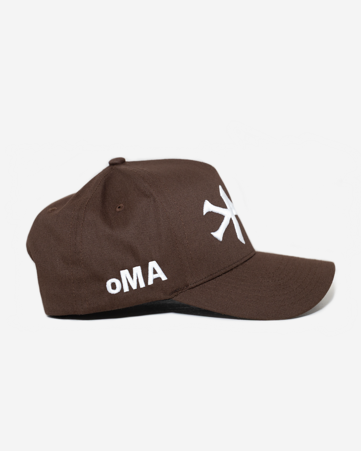NEW YoRK HAT GREY BRIM (BRoWN)