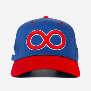 CHICAGO HAT CURVED BRIM (BLUE/RED)
