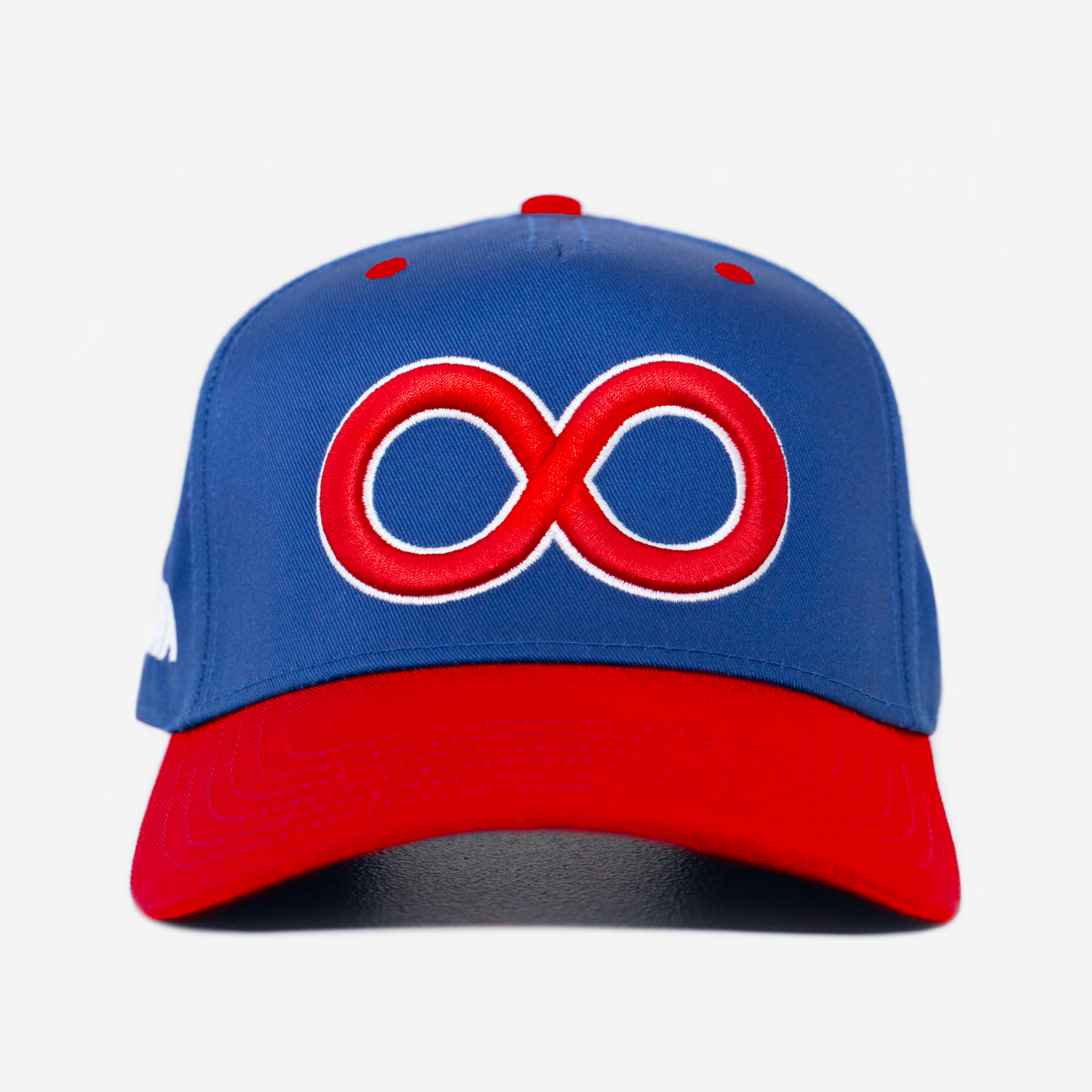 CHICAGO HAT CURVED BRIM (BLUE/RED)