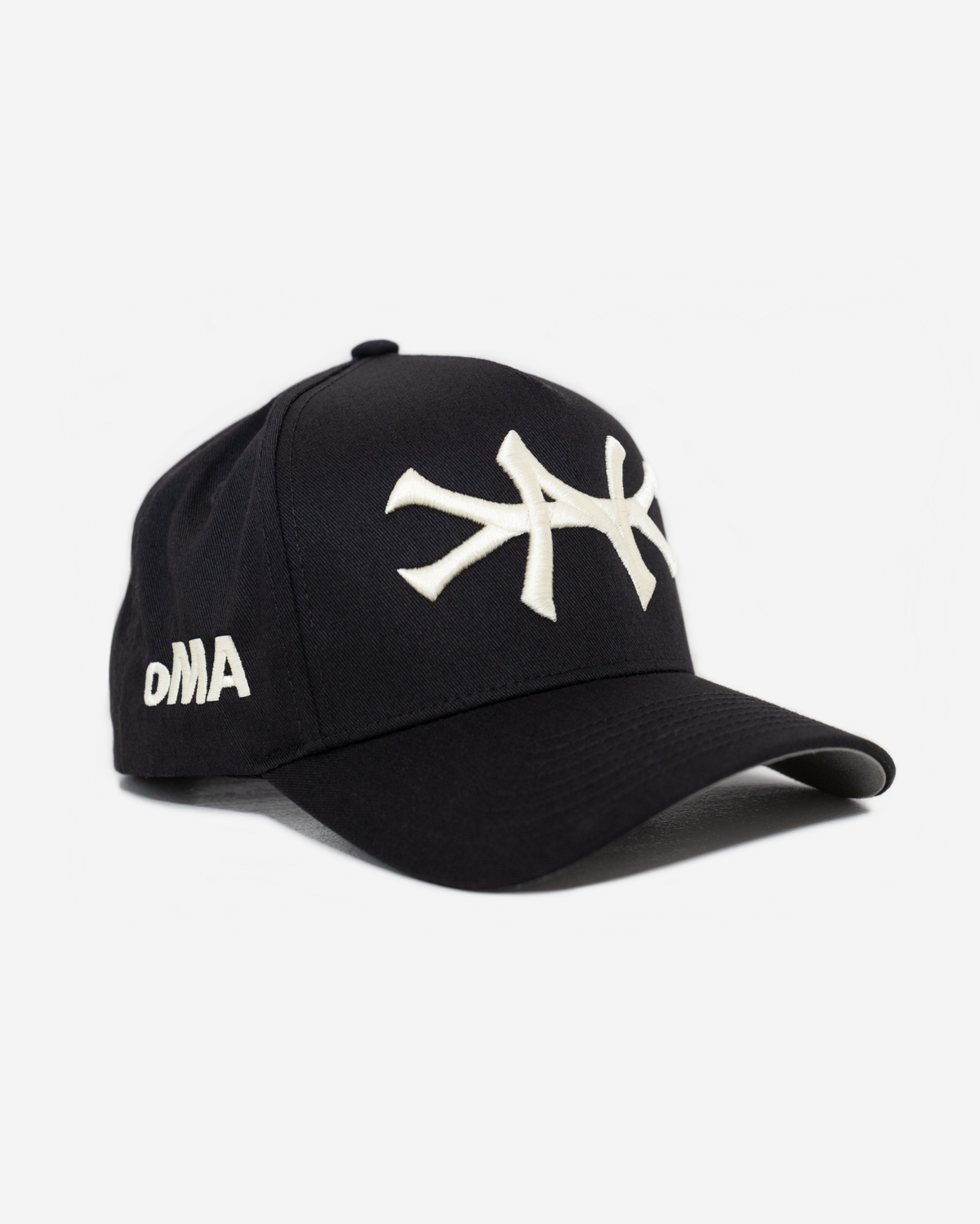 NEW YoRK HAT GREY BRIM (BLK/CREAM)