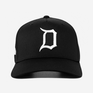 DETROIT HAT CURVED BRIM (BLACK)