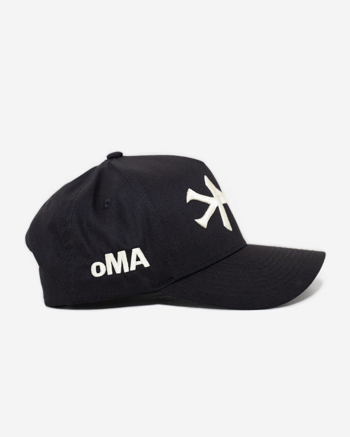 NEW YoRK HAT GREY BRIM (BLK/CREAM)