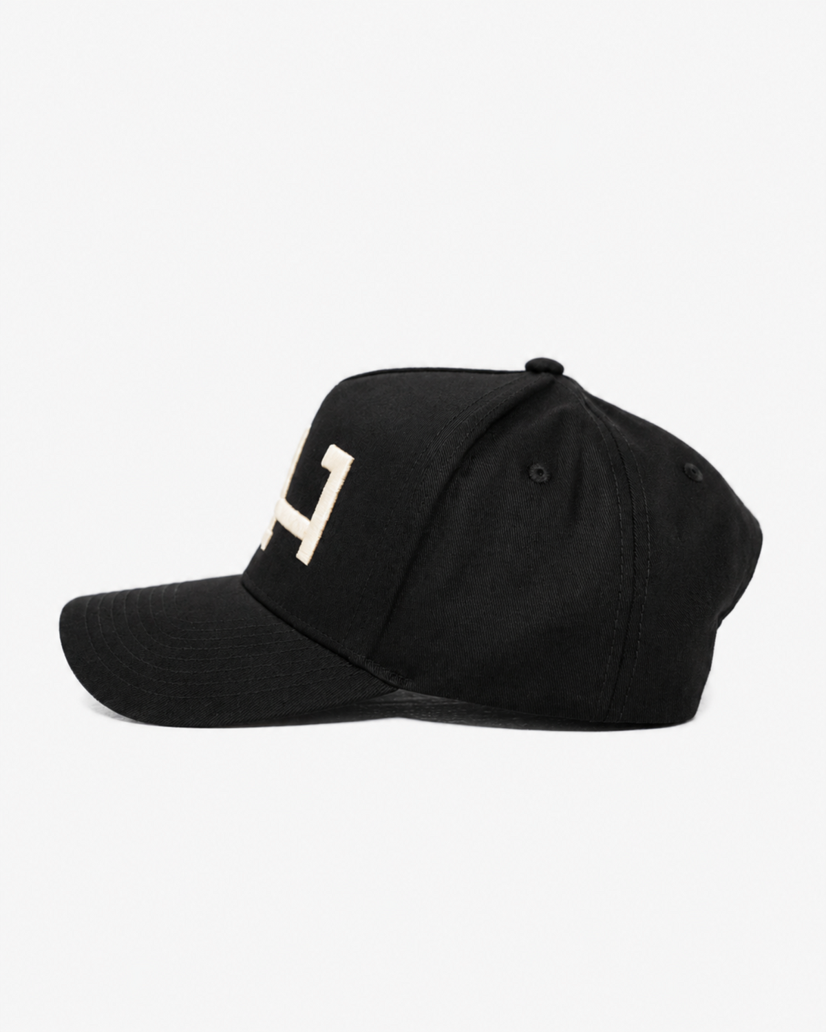 LoS ANGELES HAT GREY BRIM (BLK/CREAM)