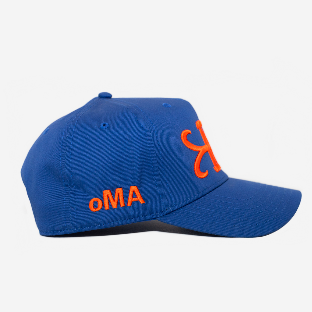 QUEENS NY HAT CURVED BRIM (BLUE) – oMA Studios
