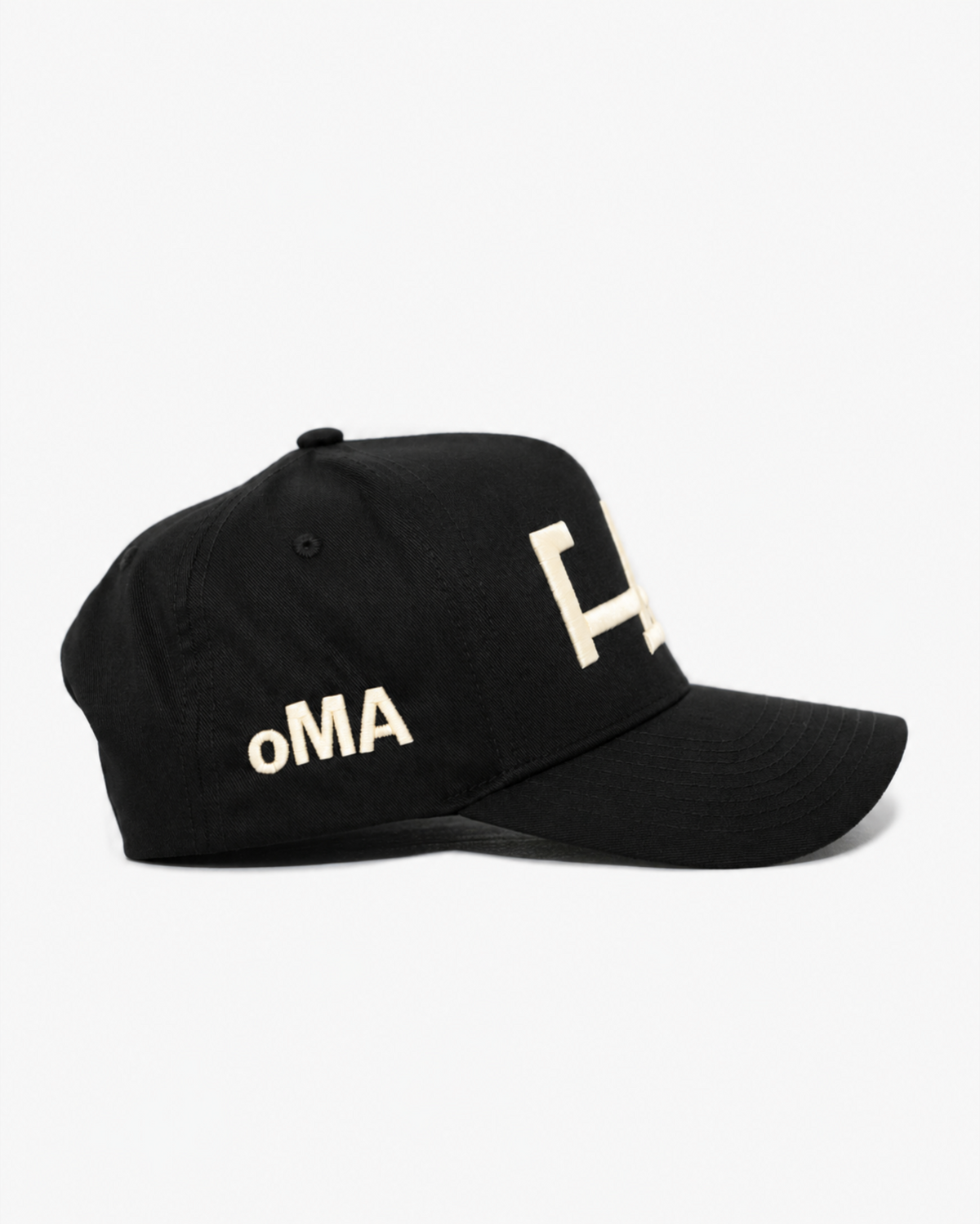 LoS ANGELES HAT GREY BRIM (BLK/CREAM)