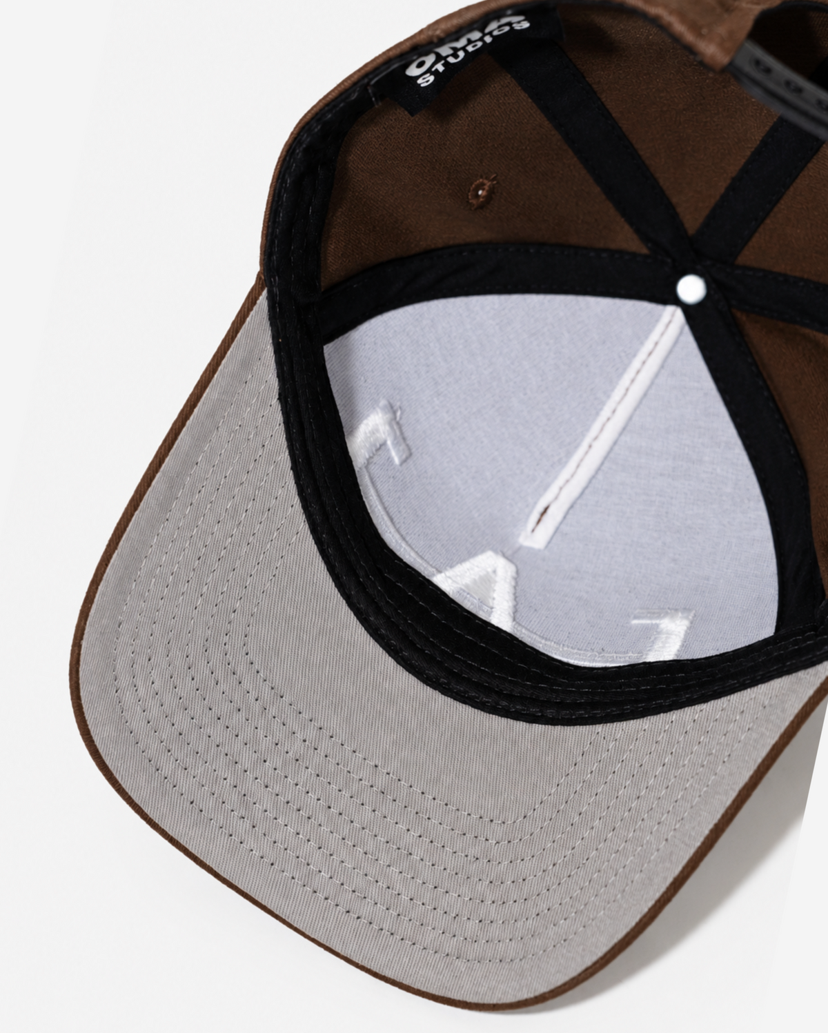 LoS ANGELES HAT GREY BRIM (BRoWN)