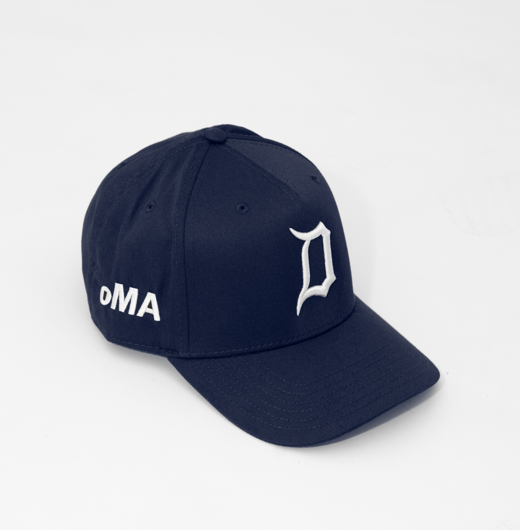 DETROIT HAT CURVED BRIM (NAVY)