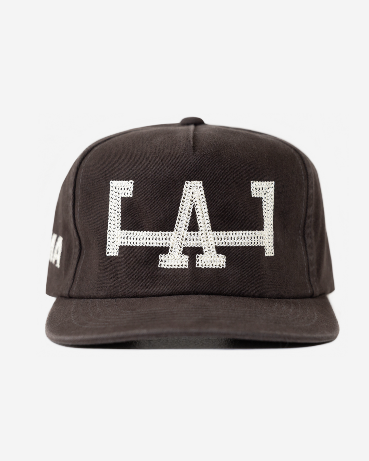 LA CHAIN STITCH HAT (VINTAGE BLACK)