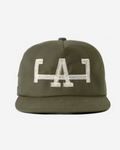 LA CHAIN STITCH HAT (ARMY)