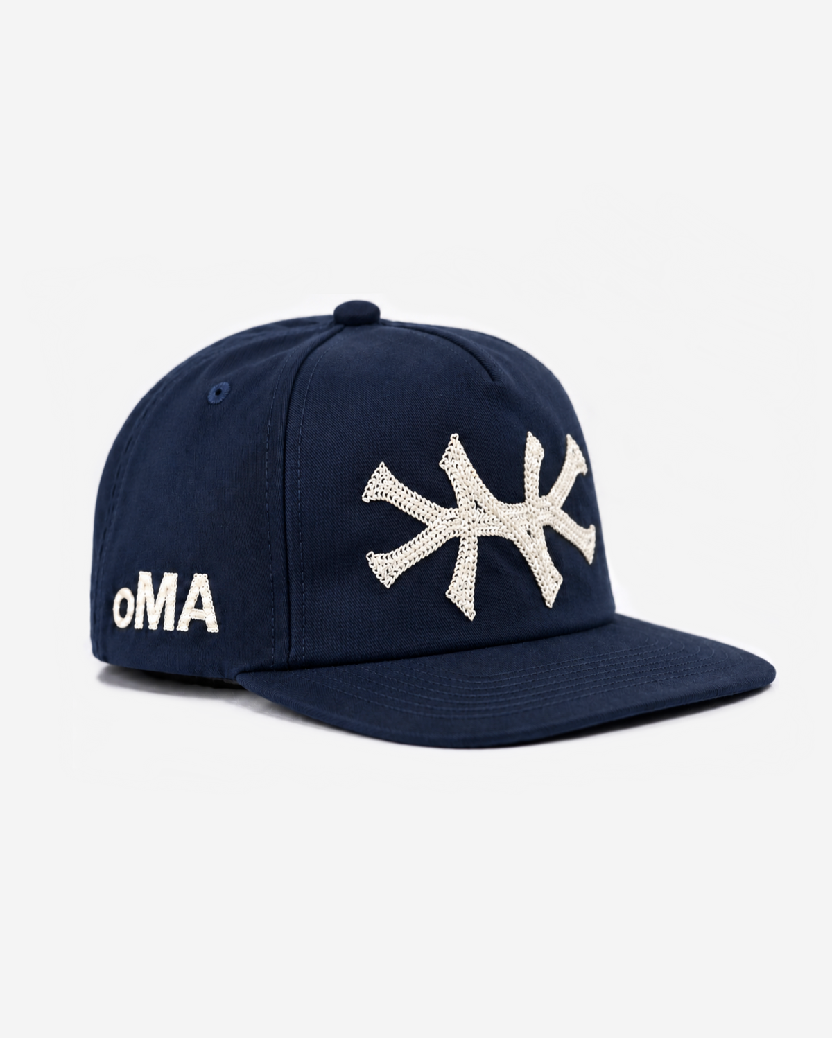 NEW YoRK CHAIN STITCH HAT (NAVY)