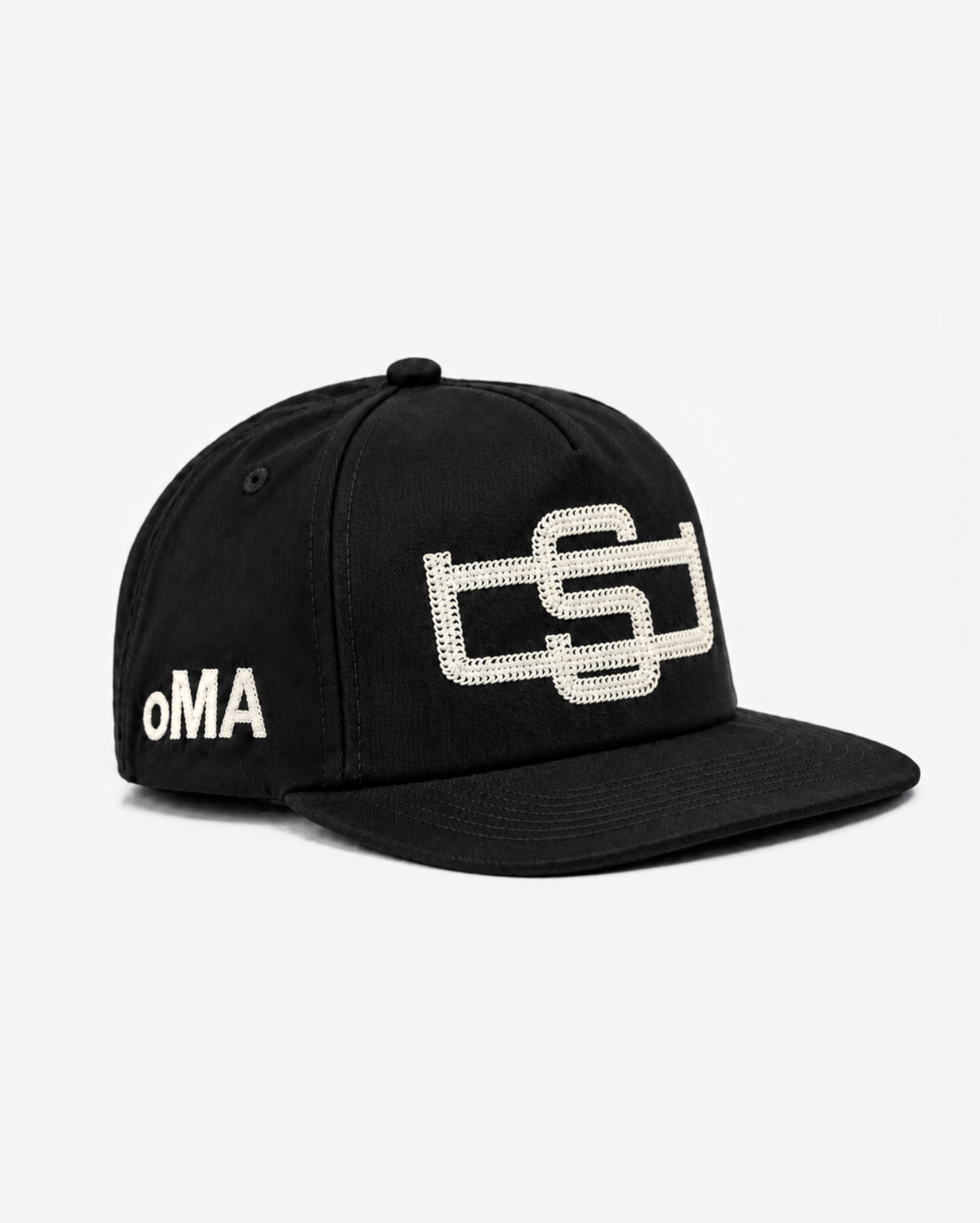 SAN DIEGo CHAIN STITCH HAT (BLACK/CREAM)