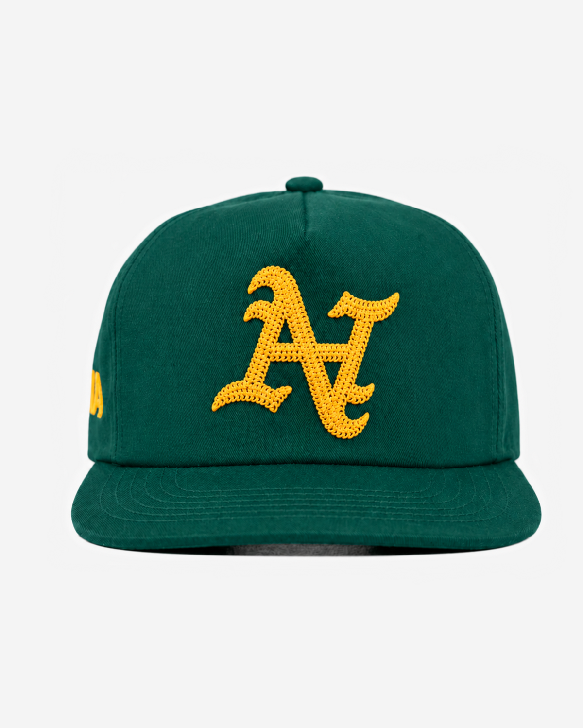 oAKLAND CHAIN STITCH HAT (GREEN)