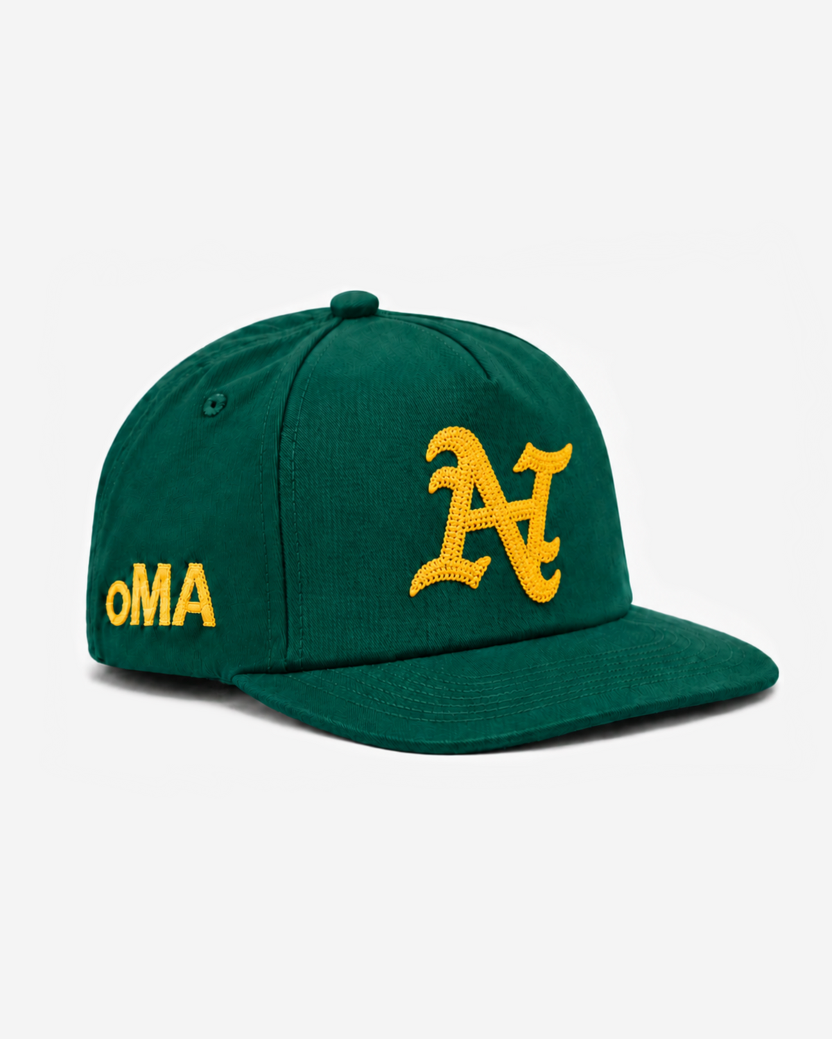 oAKLAND CHAIN STITCH HAT (GREEN)