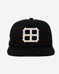 PITTSBURGH CHAIN STITCH HAT (BLACK/CREAM)