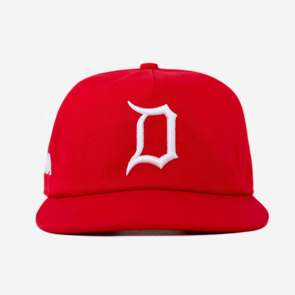 DETROIT HAT (RED)