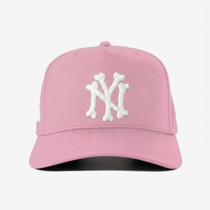 NEW YoRK BoNES HAT CURVED BRIM (PINK)