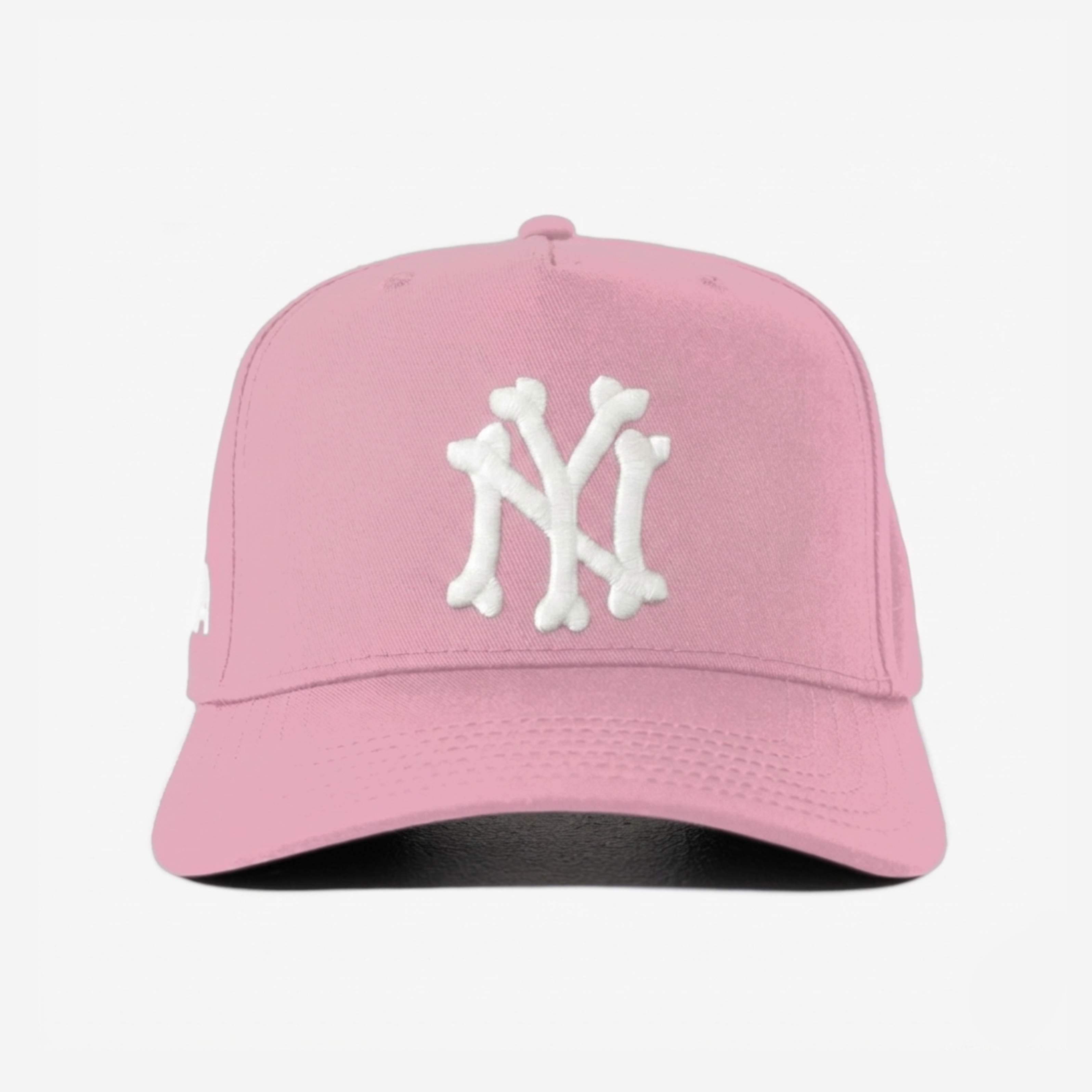 NEW YoRK BoNES HAT CURVED BRIM (PINK)