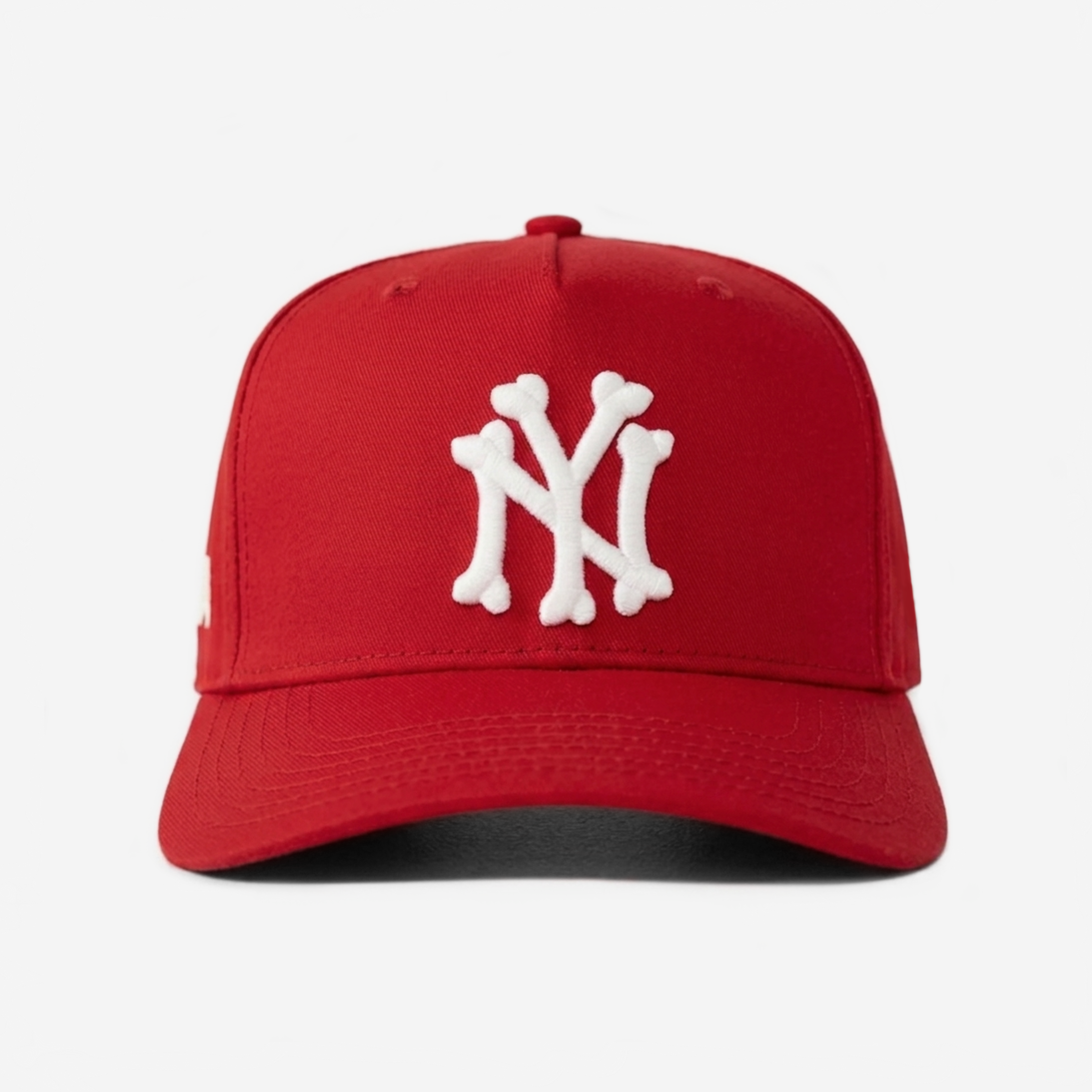 NEW YoRK BoNES HAT CURVED BRIM (RED)