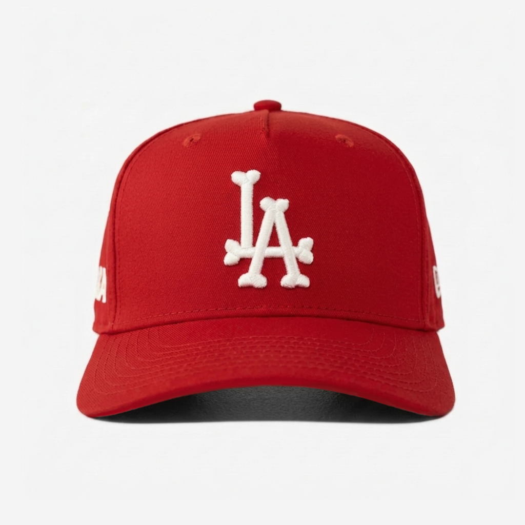 LA BoNES HAT CURVED BRIM (RED)