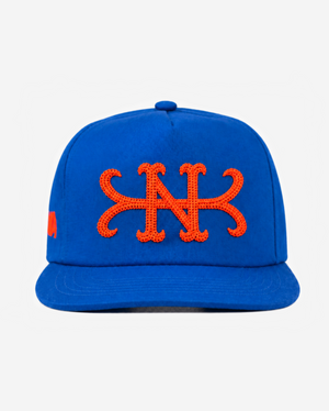 QUEENS CHAIN STITCH HAT (RoYAL)