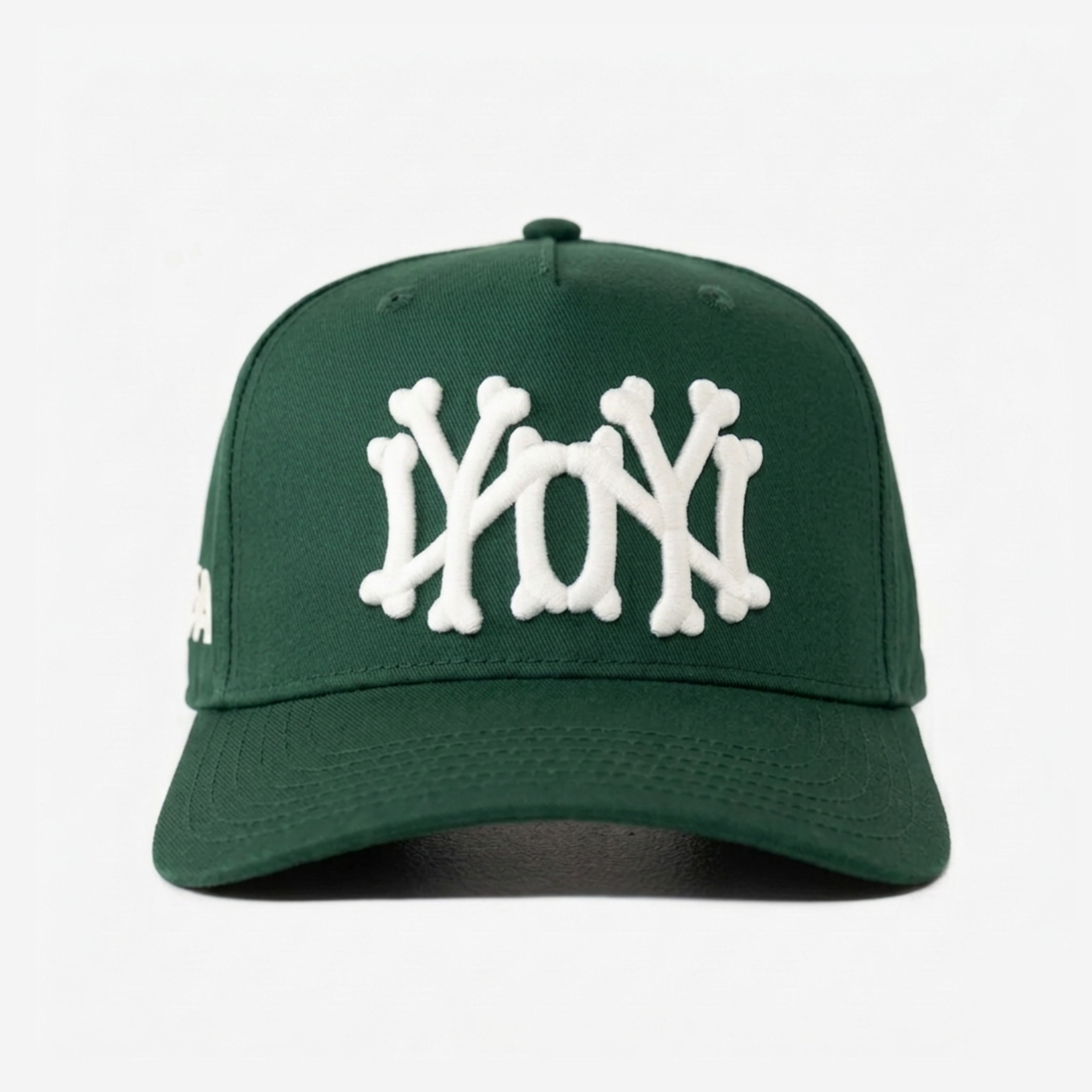 NY NY BoNES HAT CURVED BRIM (FoREST)