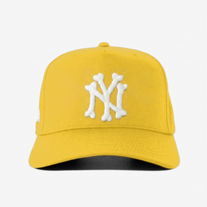 NEW YoRK BoNES HAT CURVED BRIM (YELLoW)