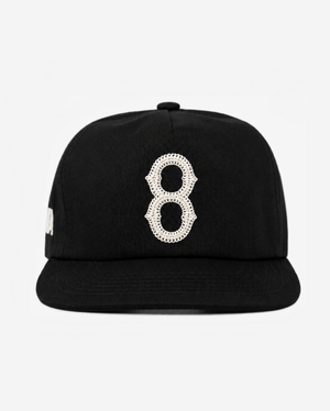 BoSToN CHAIN STITCH HAT (BLACK/CREAM)