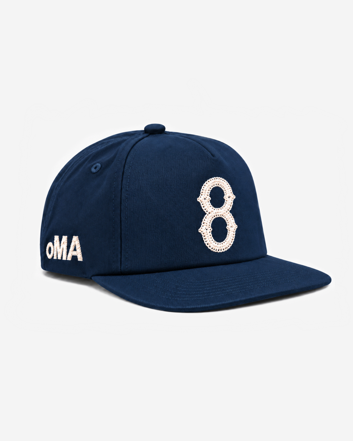 BoSToN CHAIN STITCH HAT (NAVY)