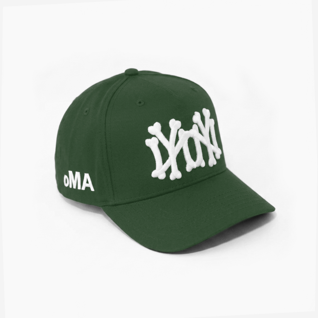 NY NY BoNES HAT CURVED BRIM (FoREST)