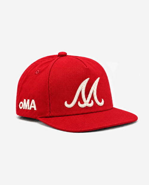 ATLANTA CHAIN STITCH HAT (RED)