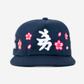 NY KANJI CHERRY BLOSSOM HAT (NAVY)