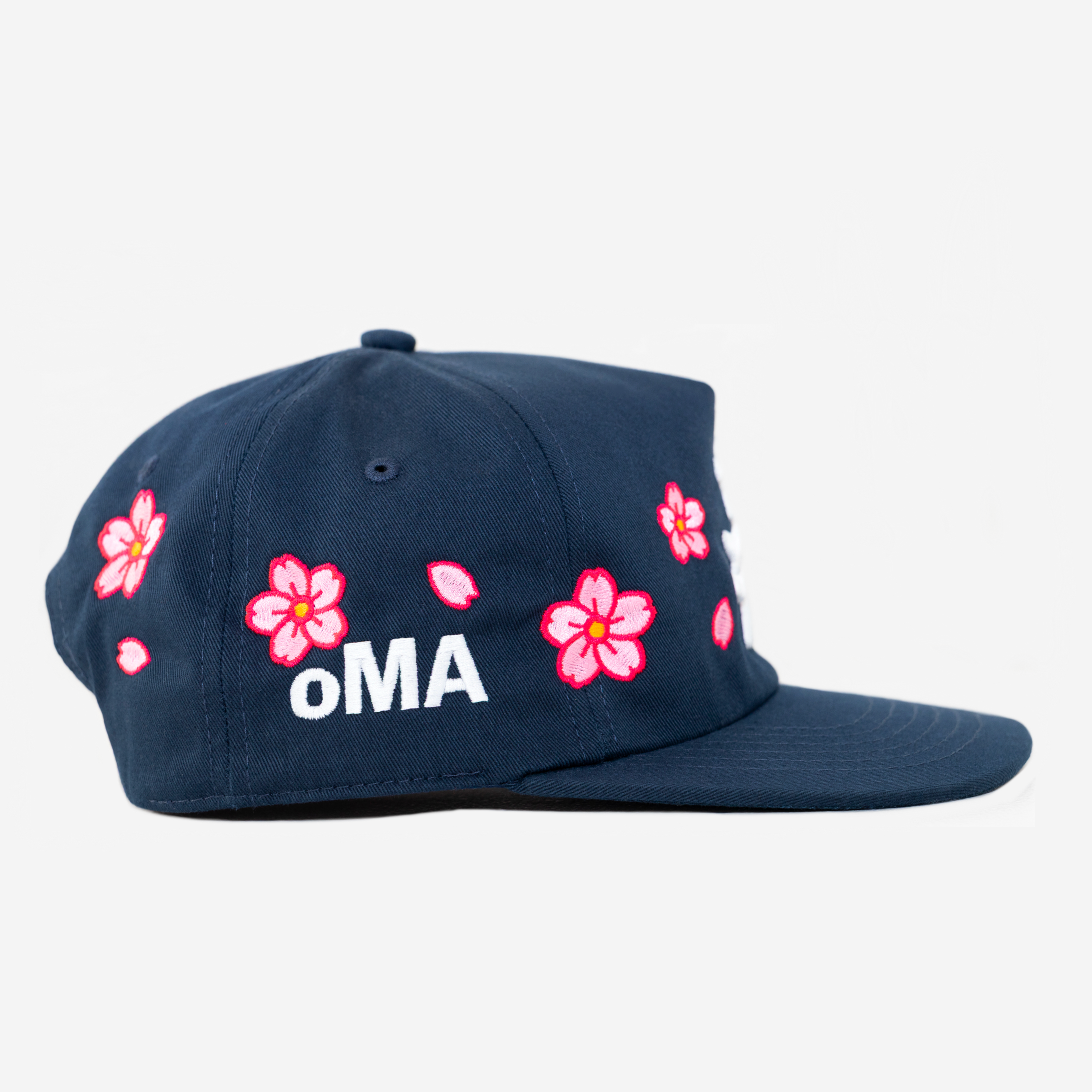 NY KANJI CHERRY BLOSSOM HAT (NAVY)