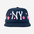 NY CHERRY BLOSSOM HAT (NAVY)