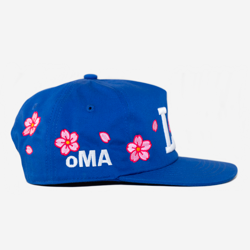 LA CHERRY BLOSSOM HAT (BLUE)