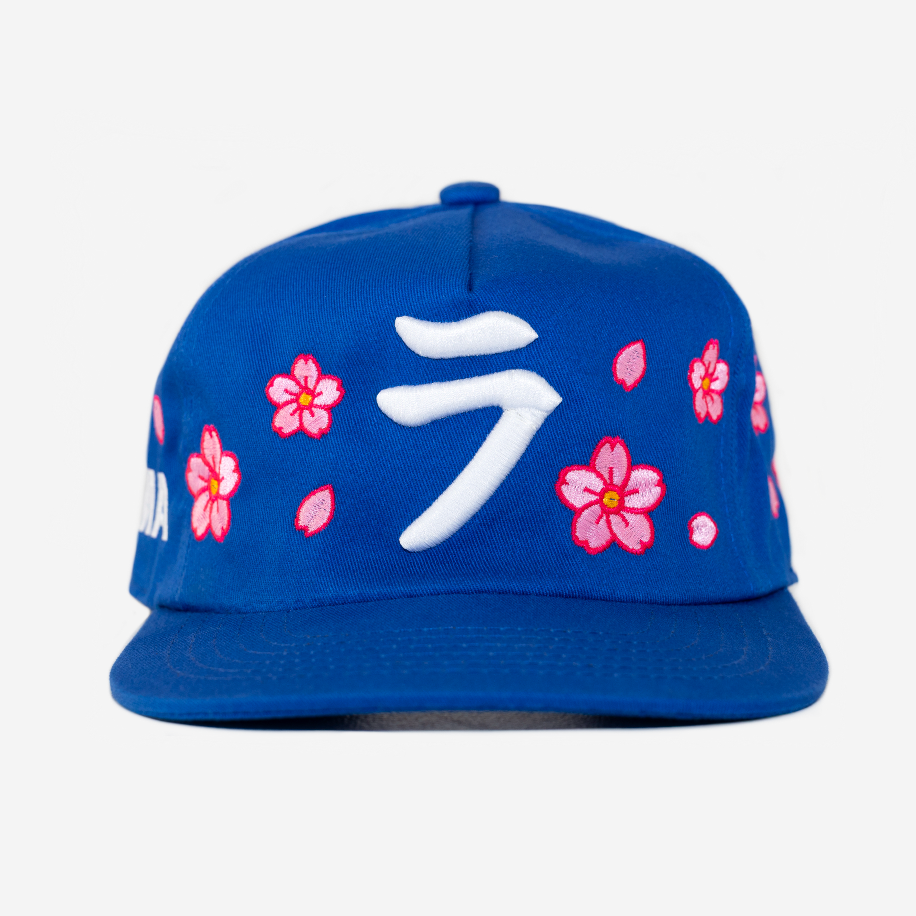 LA KATAKANA CHERRY BLOSSOM HAT (BLUE)