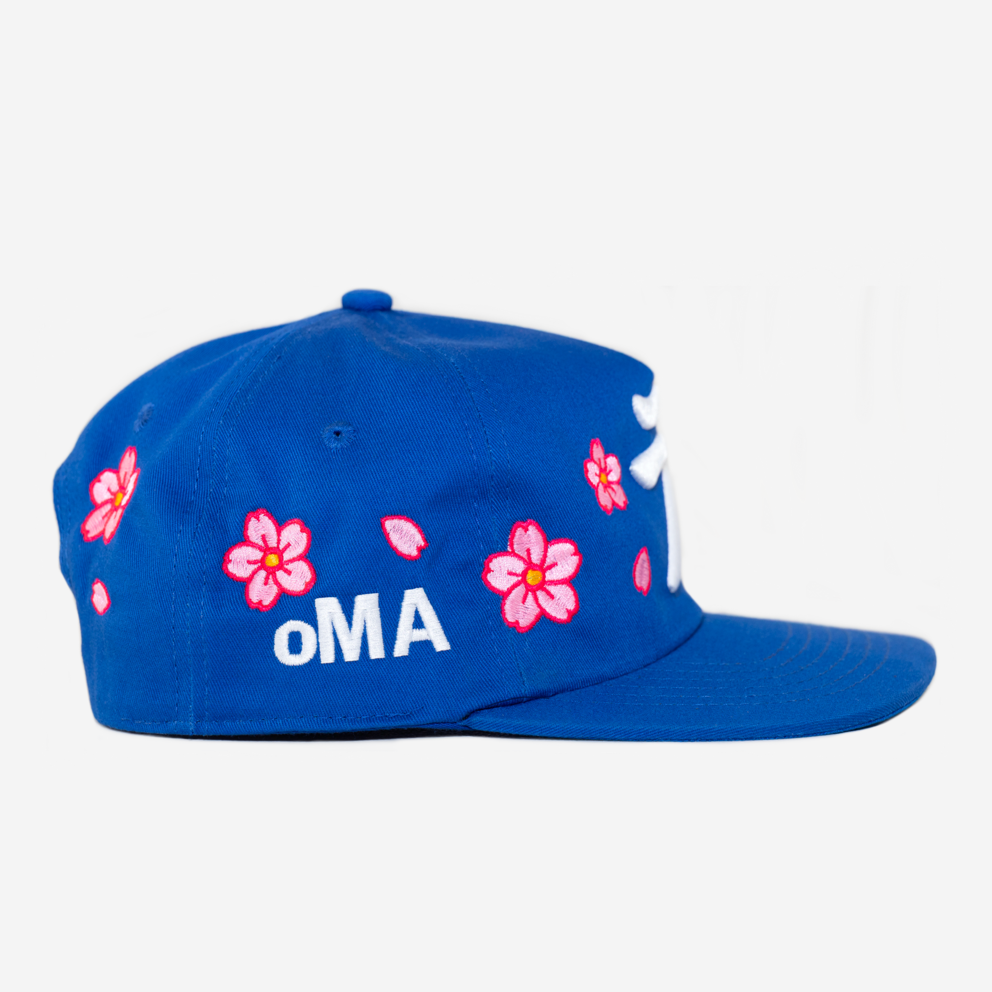 LA KATAKANA CHERRY BLOSSOM HAT (BLUE)