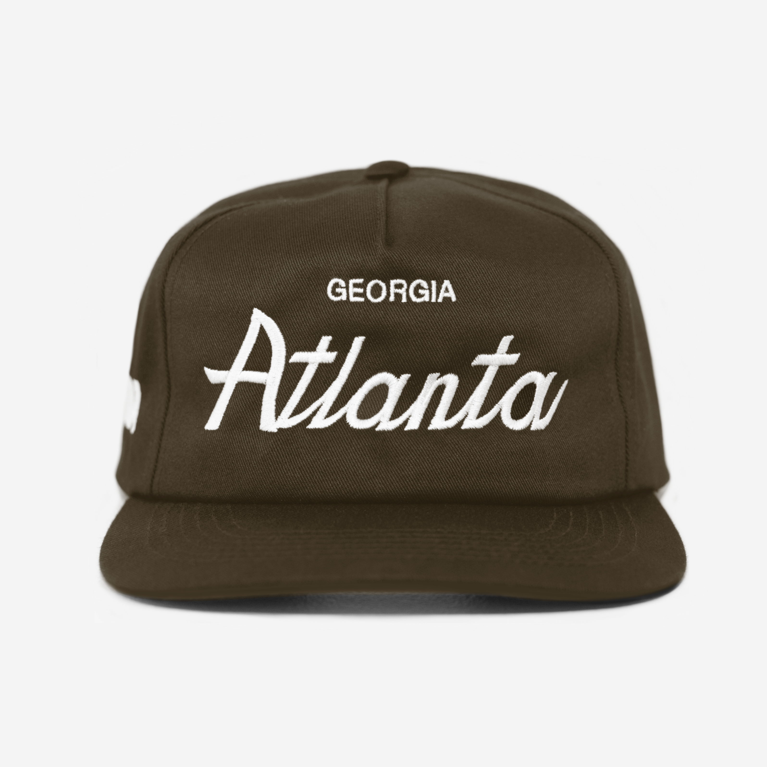 ATLANTA THRoWBACK HAT (BRoWN)