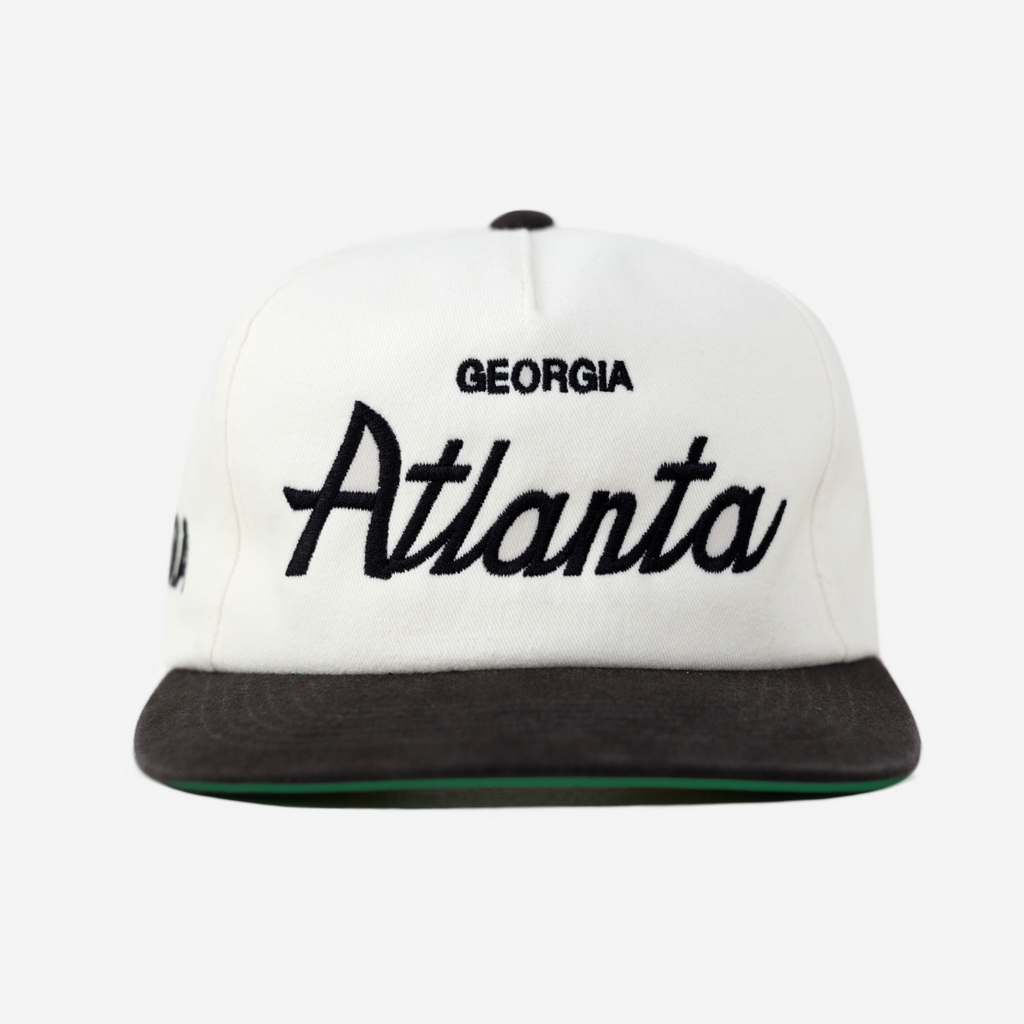 ATLANTA THRoWBACK HAT (IVoRY)