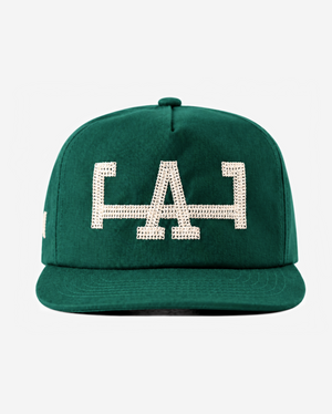 LoS ANGELES CHAIN STITCH HAT (PINE)