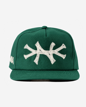 NY CHAIN STITCH HAT (PINE)