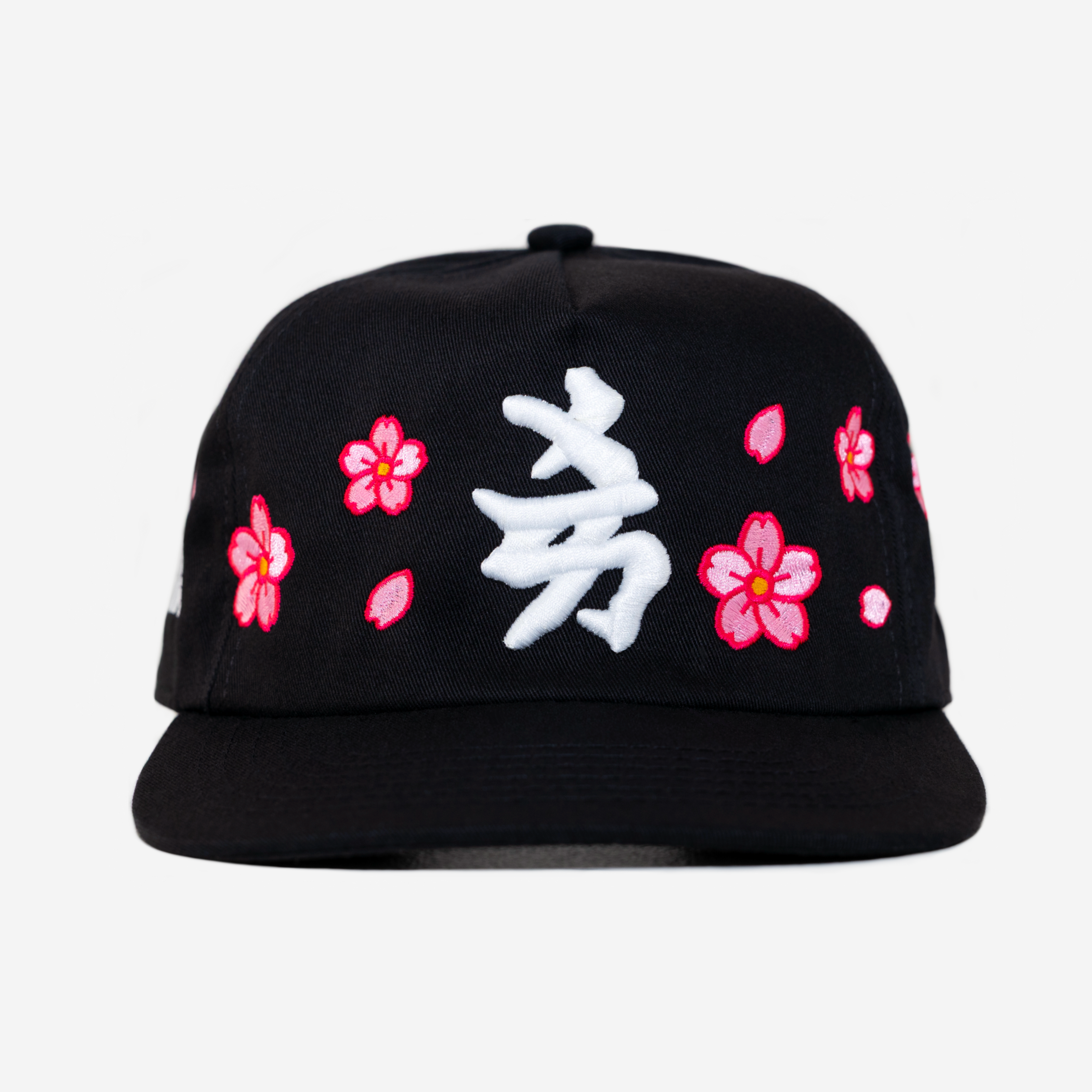 NY KANJI CHERRY BLOSSOM HAT (BLACK)