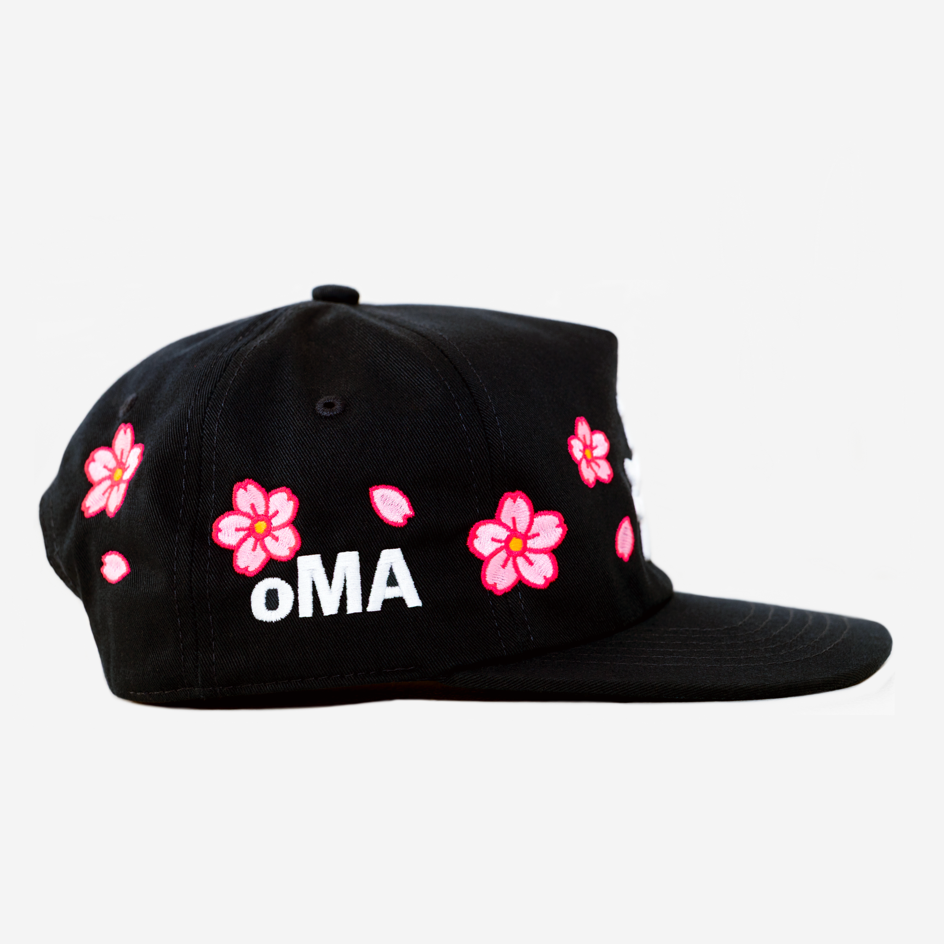 NY KANJI CHERRY BLOSSOM HAT (BLACK)