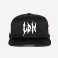 LoNDoN GLoBAL GLITCH HAT (GREEN BRIM)