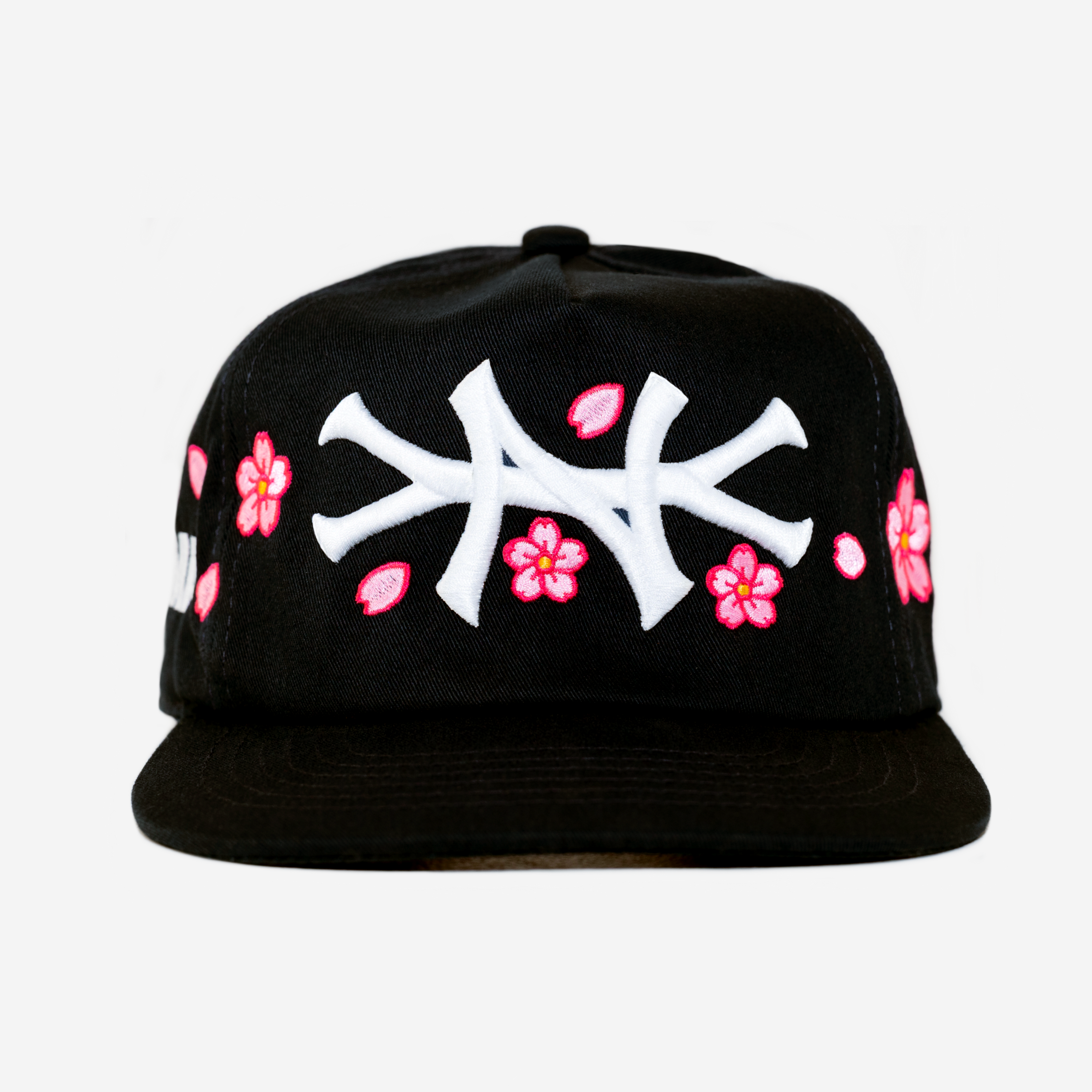 NY CHERRY BLOSSOM HAT (BLACK)
