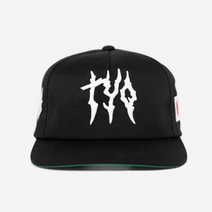 ToKYo GLoBAL GLITCH HAT (GREEN BRIM)