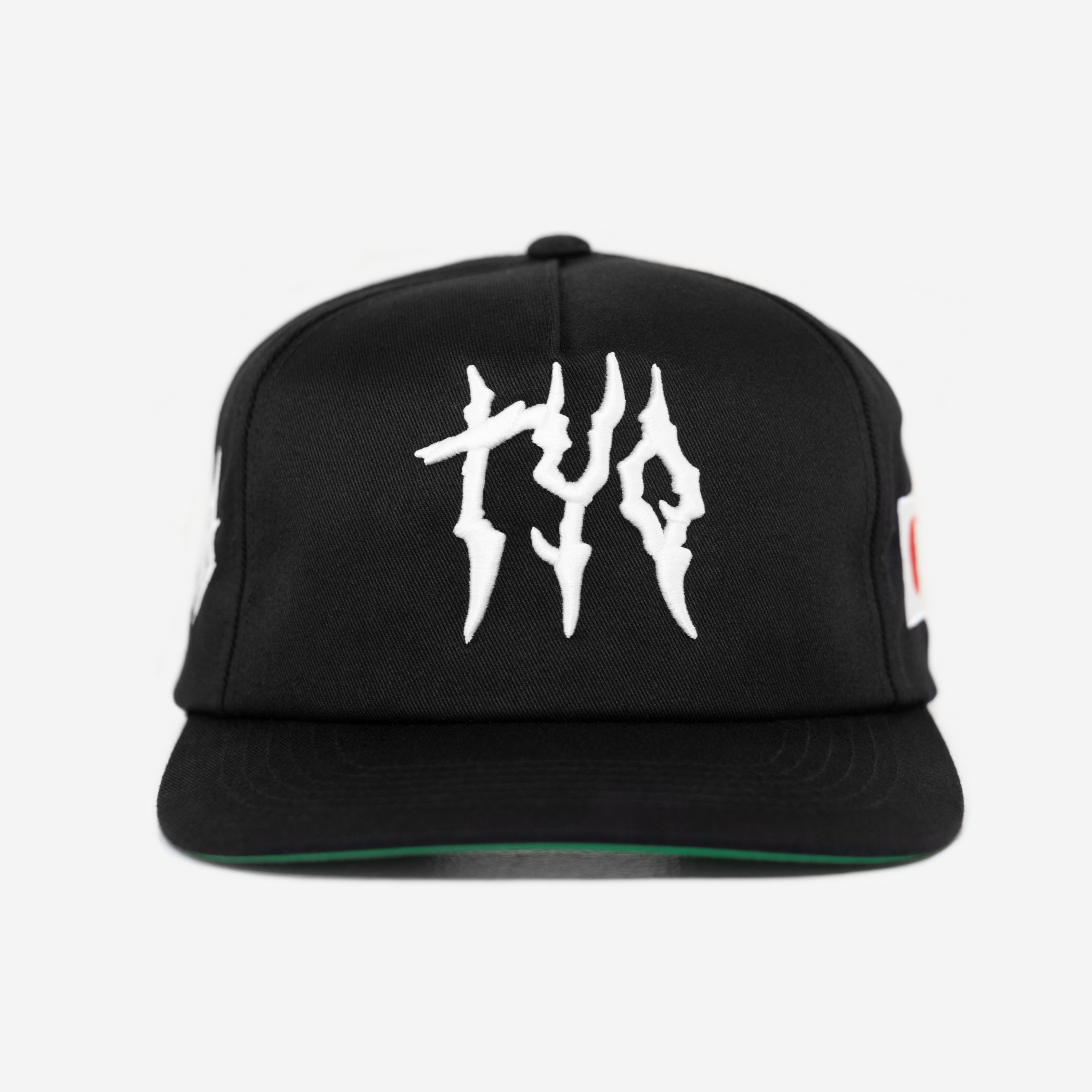 ToKYo GLoBAL GLITCH HAT (GREEN BRIM)