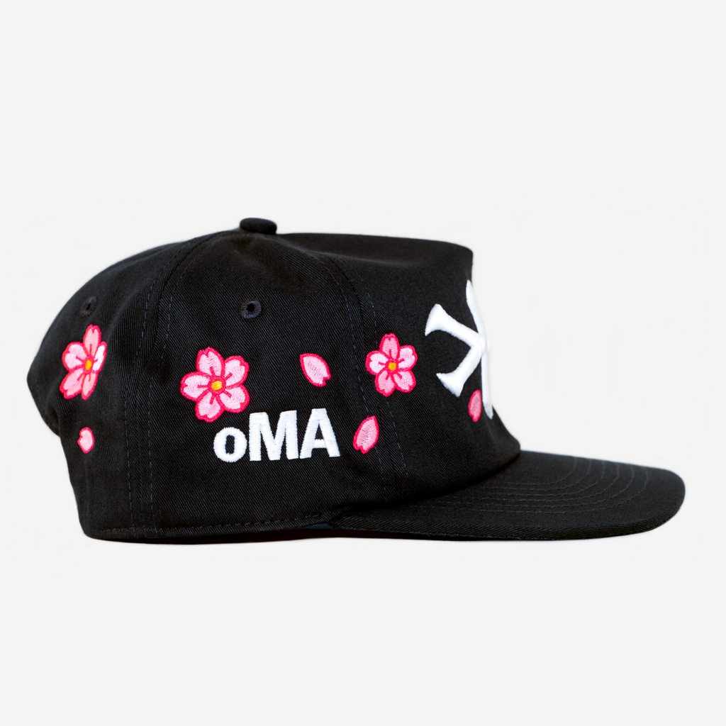 NY CHERRY BLOSSOM HAT (BLACK)