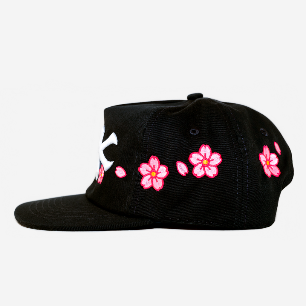 NY CHERRY BLOSSOM HAT (BLACK)