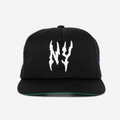 NEW YoRK GLoBAL GLITCH HAT (GREEN BRIM)